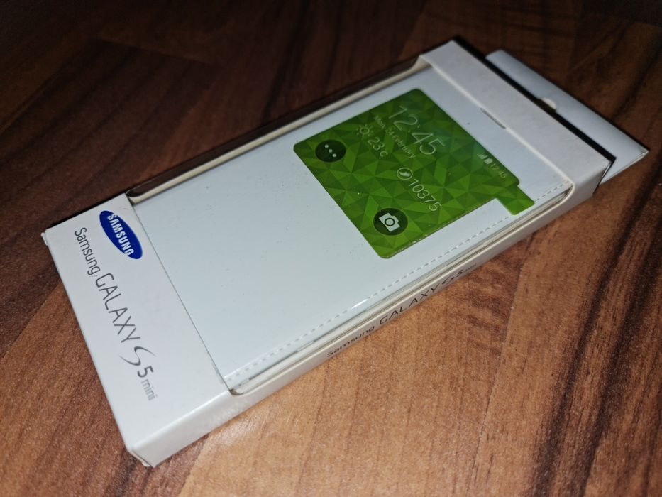 Husa flip smart activa originala Samsung S View Cover Galaxy S5 mini