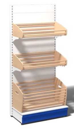 Хлебный стеллаж полка для хлеба выпечка магазин