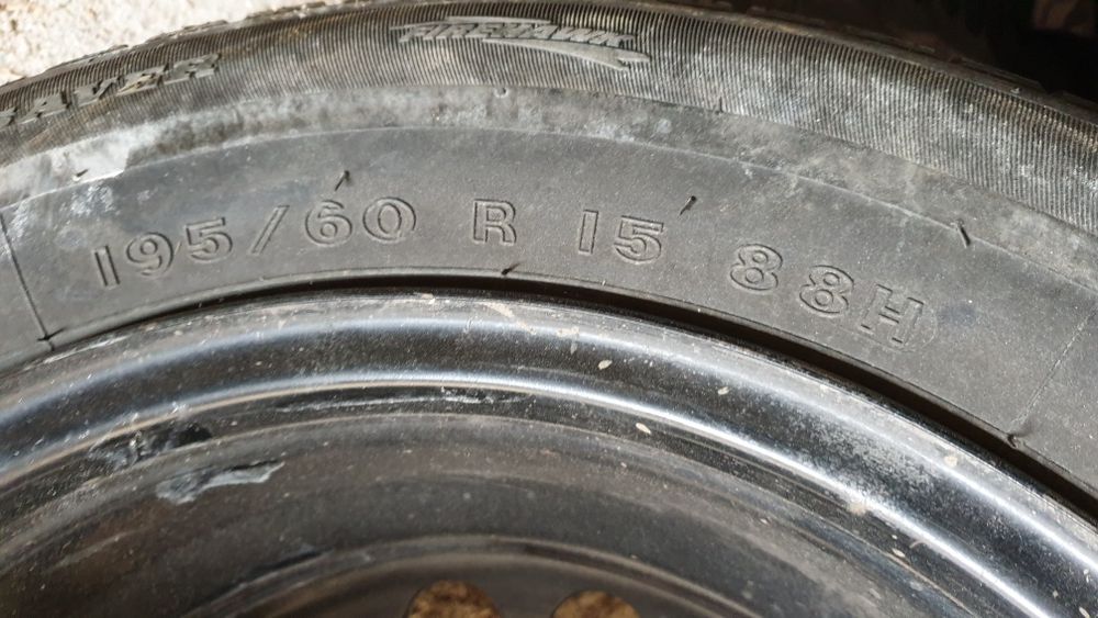 Джанта опел 4х100 с гума 195 60 15 фаерстоун