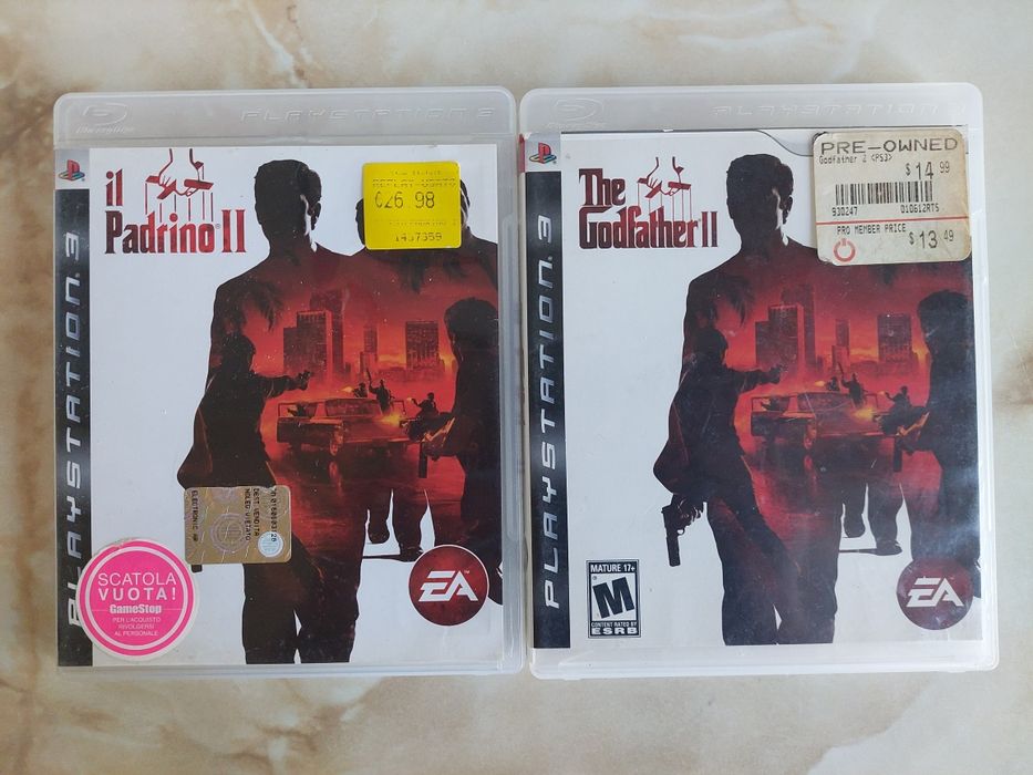 [PS3] Vând jocul The Godfather 2, în italiană și engleză PlayStation 3