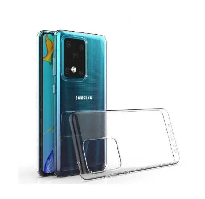 Husa Slim Silicon transparent Samsung S20 Ultra