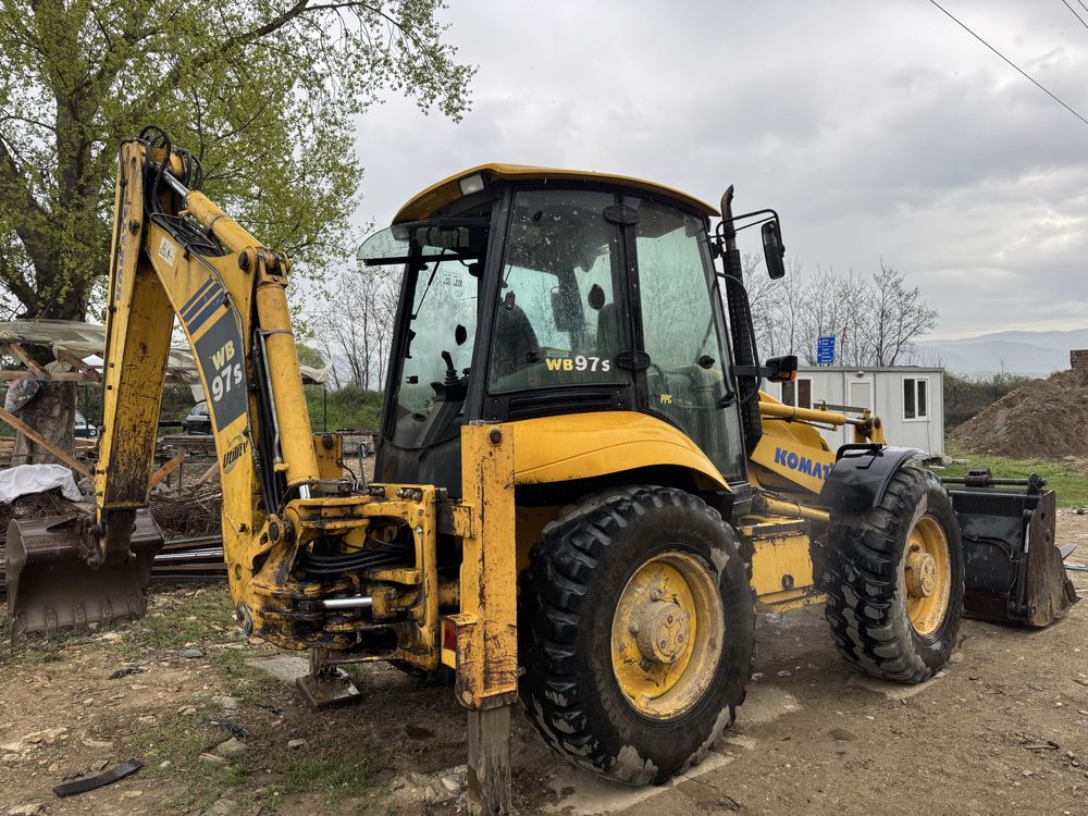 Komatsu WB97s Комбиниран Багер