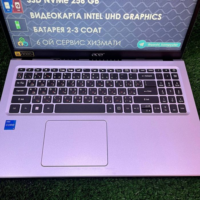 Оптом ва донага acer i3 1115g4 8gb 256gb