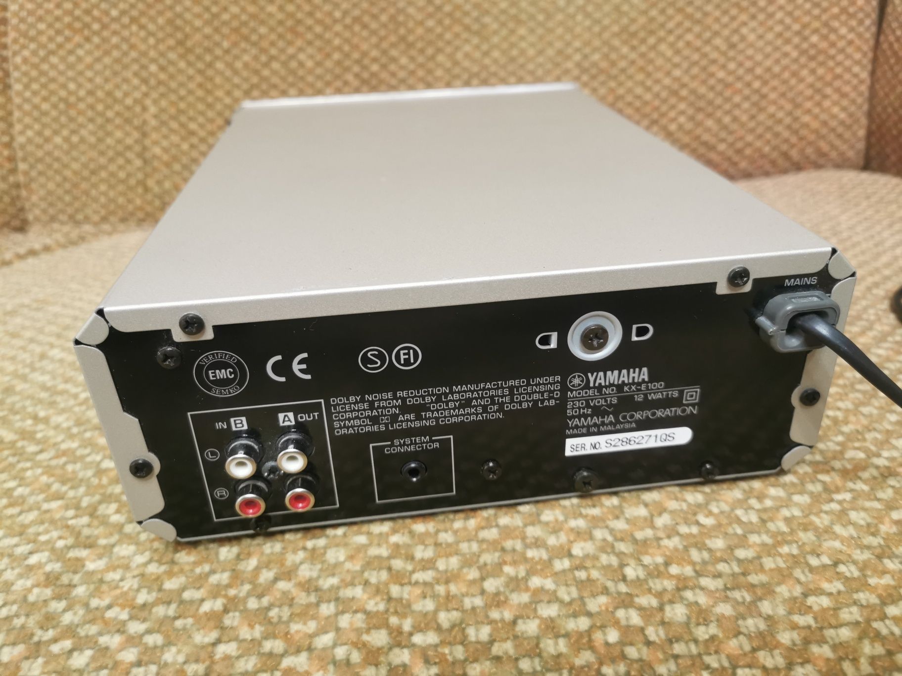 Deck audio Yamaha KX-E100