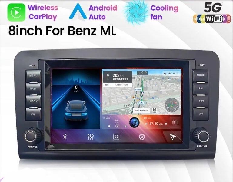 Мултимедия W164 ML GL X164 андроид MERCEDES навигация android мерцедес