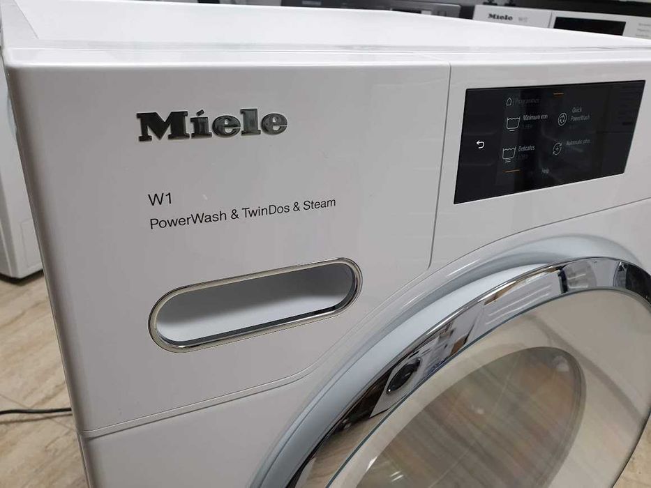 Miele WWR880 WPS - 9кг Пара WiFi TwinDos Пералня Миеле 12м Гаранция