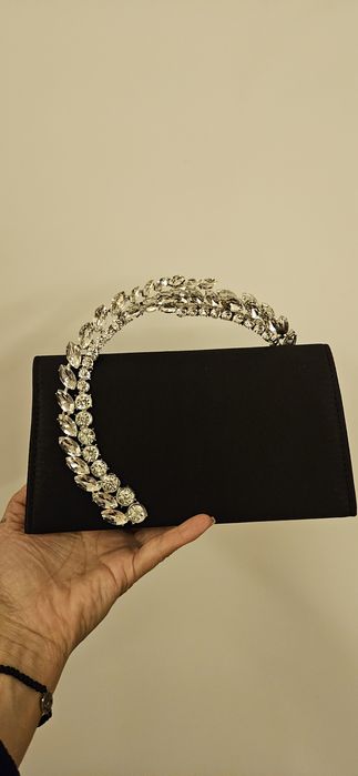 Сатенена  официална  чанта