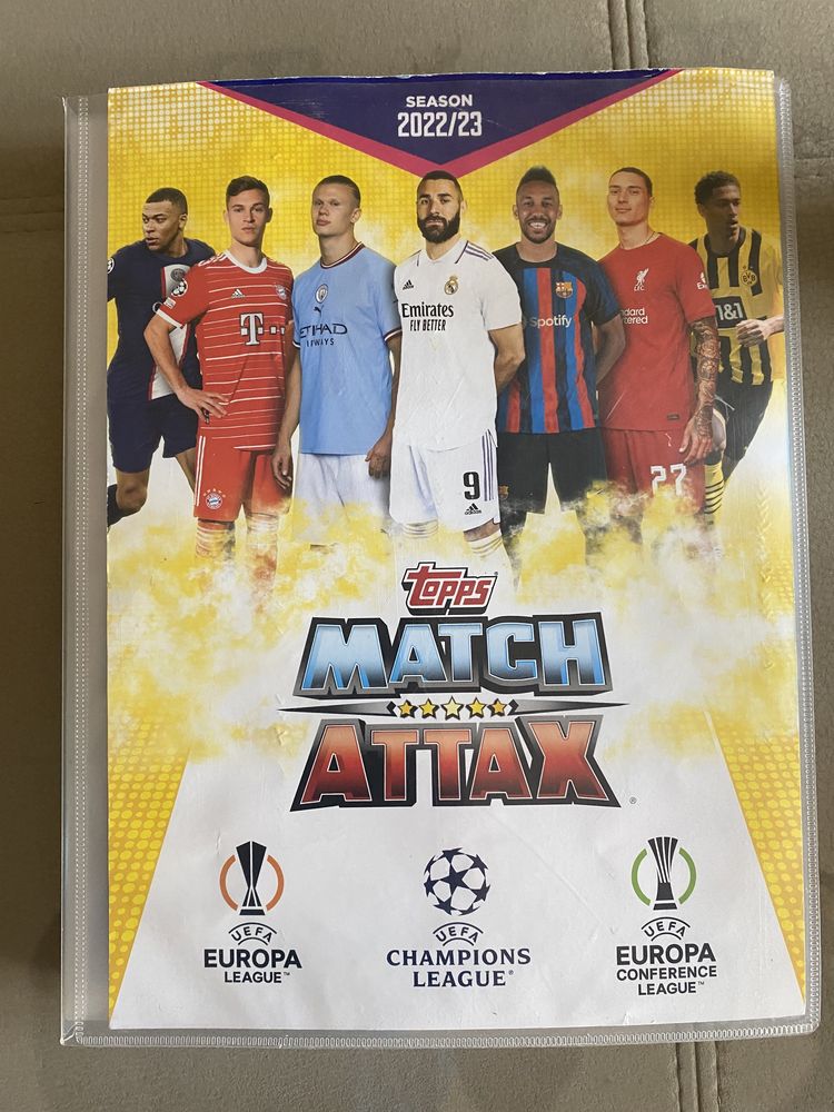 Карти на футболисти match attax 2022/23