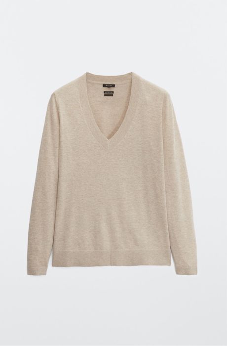 Pulover Massimo Dutti, bej