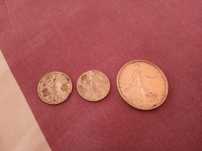 3 monezi argint franta