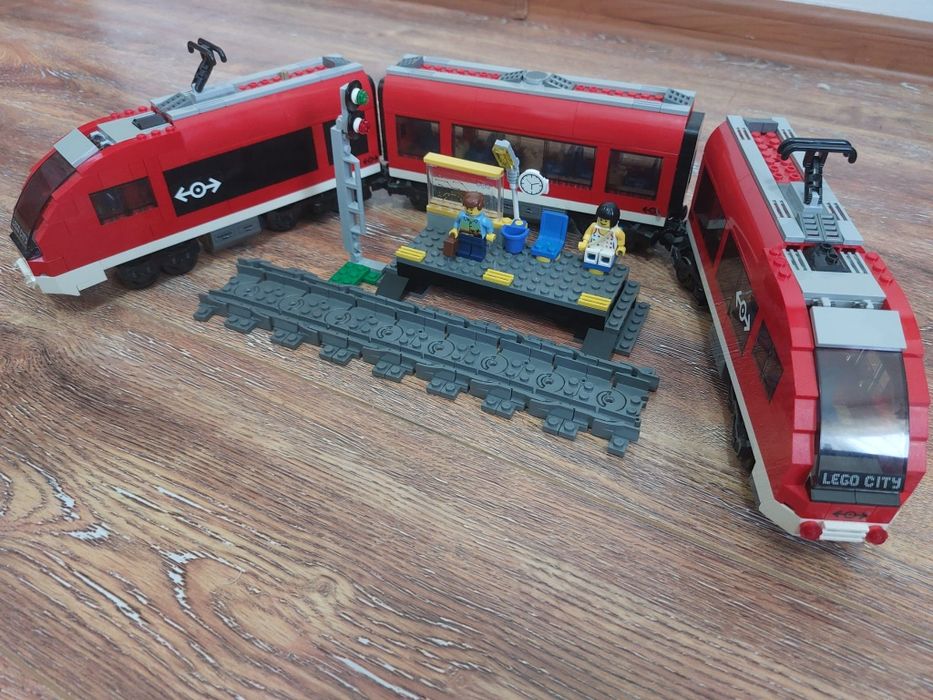 Lego city tren pasageri electric