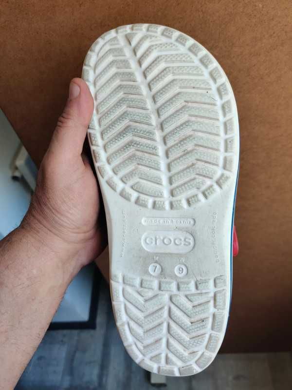 Crocs White M7 W9 size 41