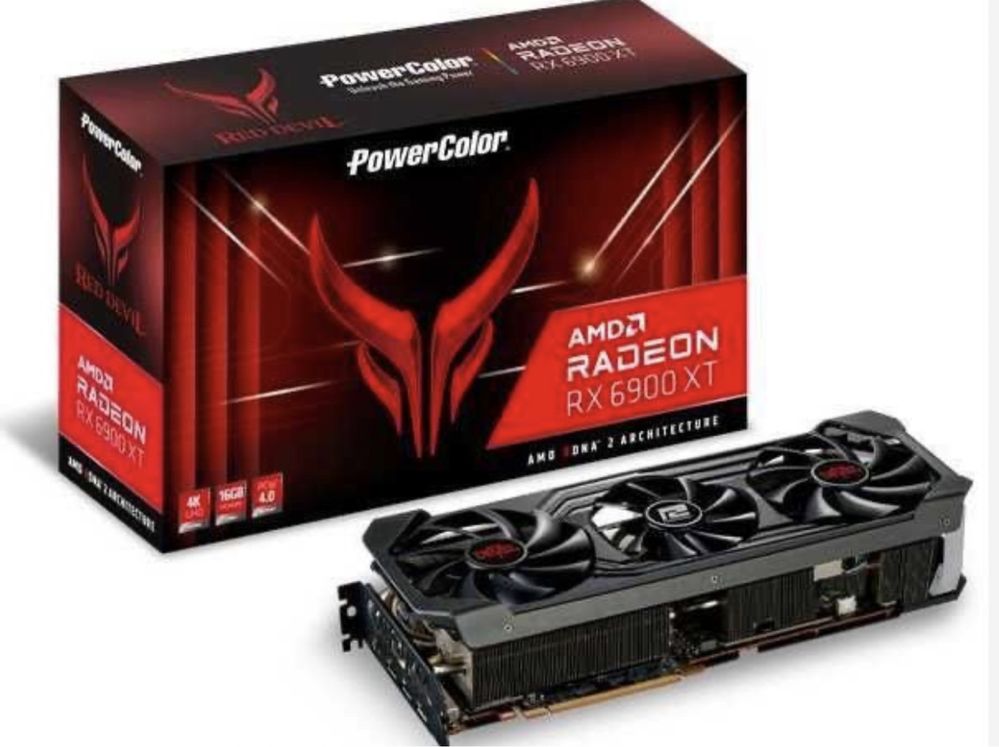 Placa video PowerColor Radeon RX 6900 XT Red Devil 16GB GDDR6