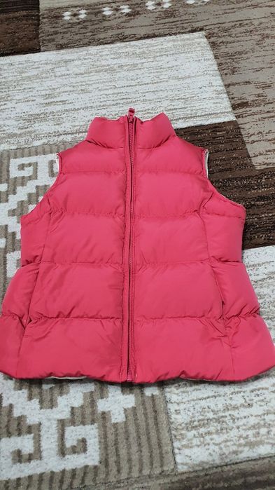 Vesta puf natural fetite 5-6 ani