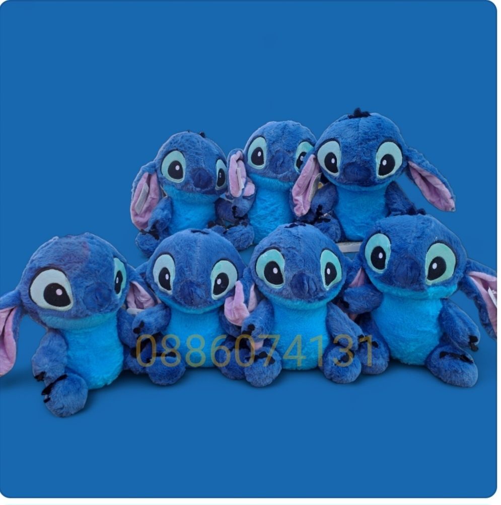 Плюшена играчка Лило и Стич, 25-30см Lilo Stitch плюшени играчки