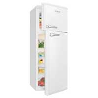 Нов бял ретро хладилник Боман/Bomann 144 см