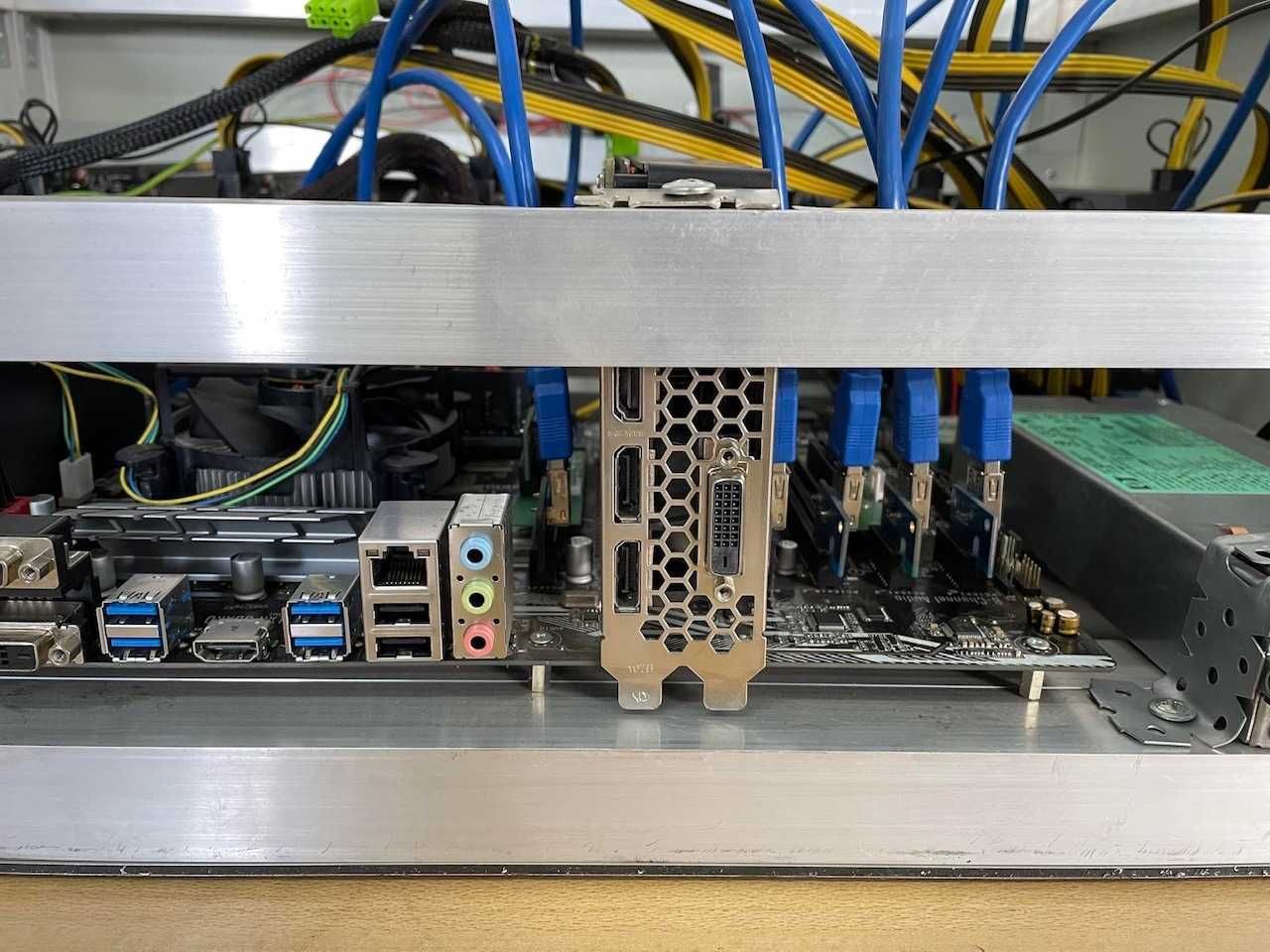 Mining Rig / Копачка Palit GeForce GTX 1070 Ti Dual 8GB 8бр
