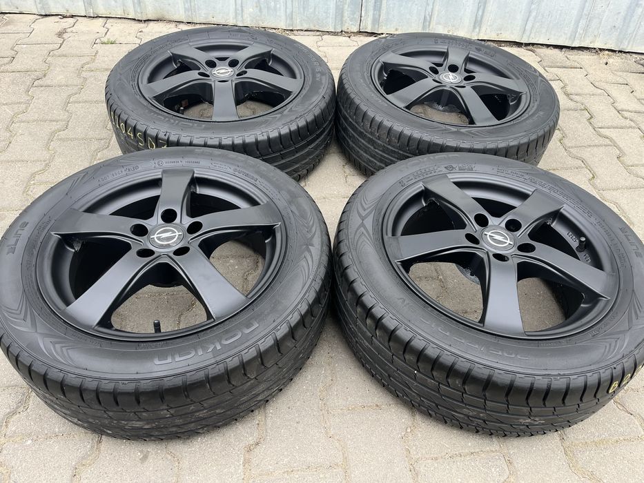 Jante aliaj 5x105mm,  anvelope vara 205/55 R16 Opel Astra J sau K