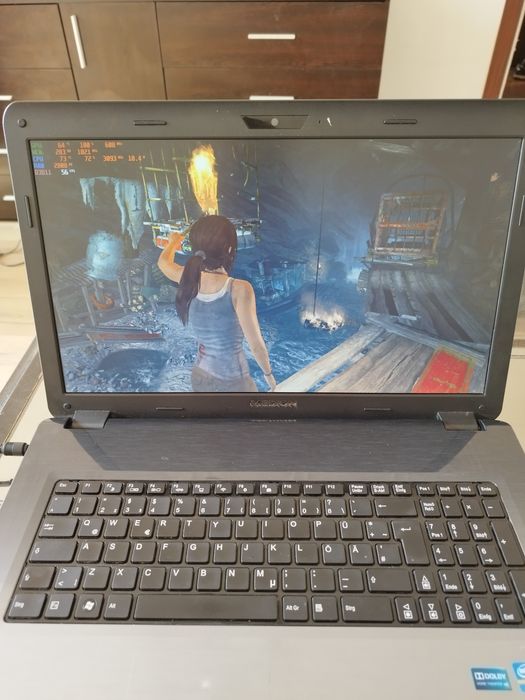 Геймърски - Medion 17,3" Intel i5, 6GB Рам, Nvidia 555M, SSD+HDD