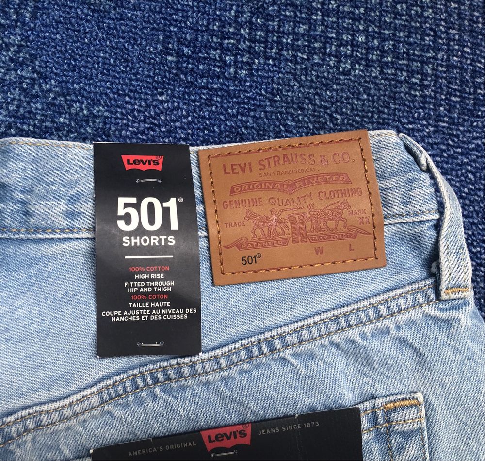 НОВИ Levi's / Levis 501 Shorts ОРИГИНАЛНИ дамски къси дънки - 28 и 32