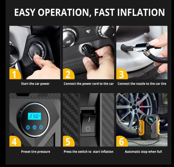 Компресор - помпа за гуми