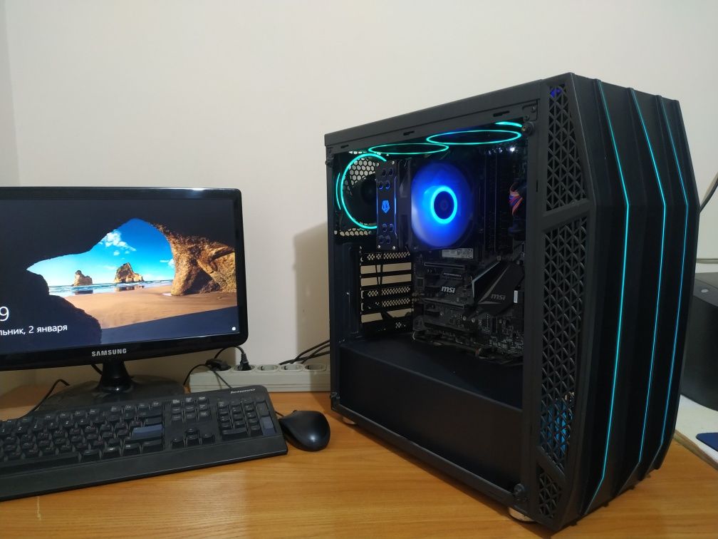 ПК i9 9900k/32gb ddr4/ssd m2 500gb/750w