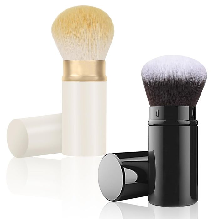 Set pensule machiaj retractabile Kabuki