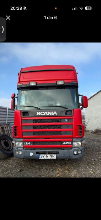 Scania L124 420 functioanala!