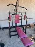 Aparat fitness multifunctional Kettler - banca ,extensii picioare,etc
