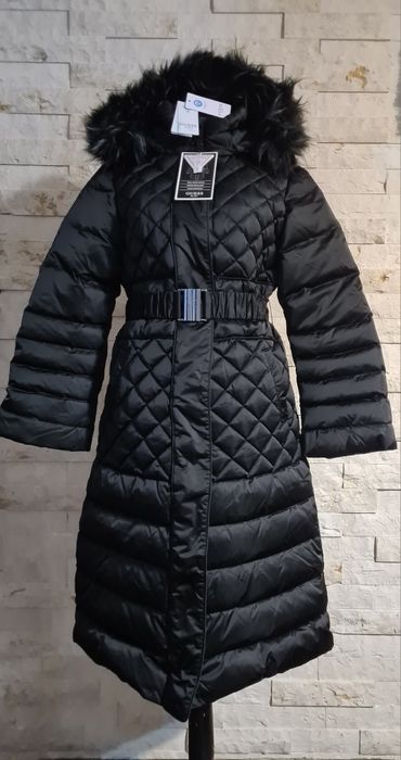 Дълго пухено яке Guess