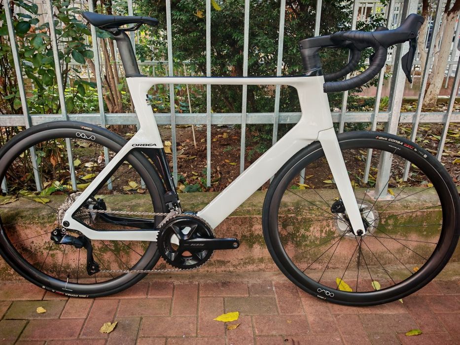 Bicicleta cursiera carbon Orbea Orca Aero 105 Di2 12V size XXL /60 nou