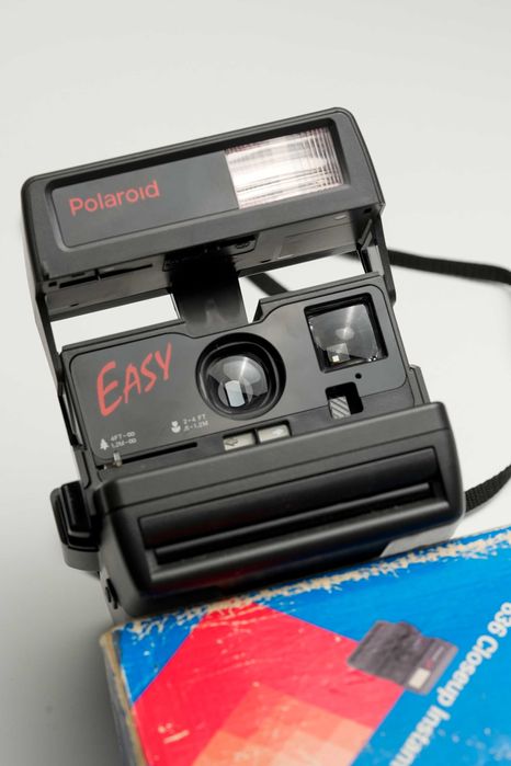 Фотоапарат Polaroid Easy Vintage 80s с моментни снимки Класика работещ