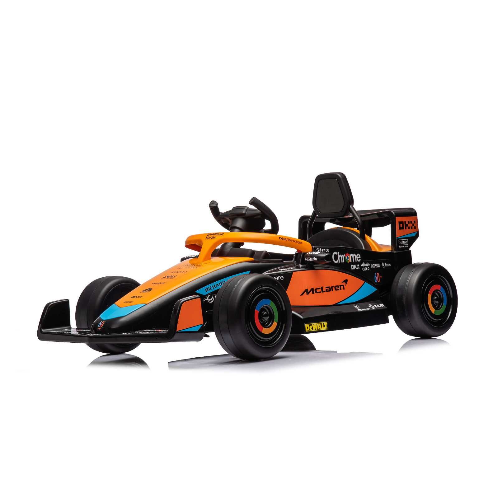 Лицензирана Акумулаторна Кола McLaren Formula 1, 60W, 12V/4.5AH
