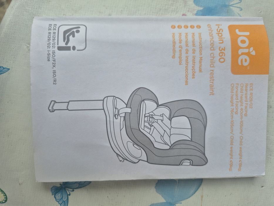 Scaun auto pentru copii Joie i-Spin 360°