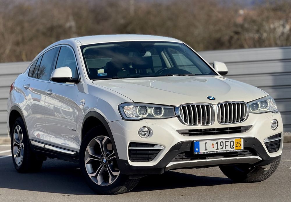BMW X4 X4 X-Line 2016 190cp 4x4 X-Drive Alb Perlat Euro 6 Automat