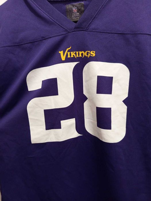 Оригинална фланелка на Минесота Викингс - Ейдриън Питърсън