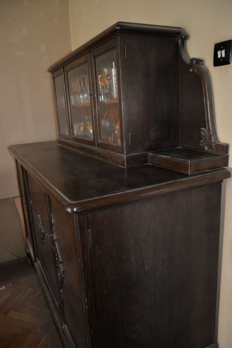 Бюфет антика с витрина