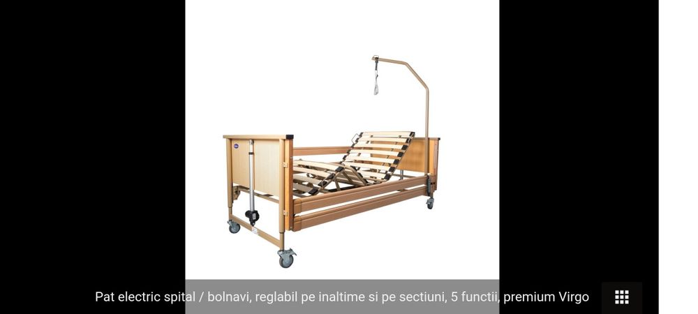 Pat electric îngrijire bolnav