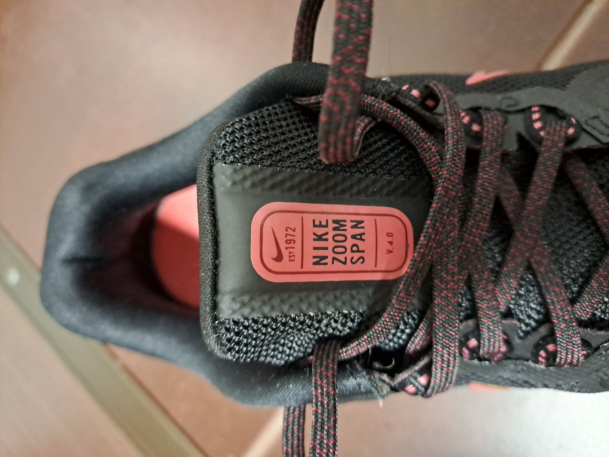 Pantofi sport Nike Zoom Span 4, negru 37,5