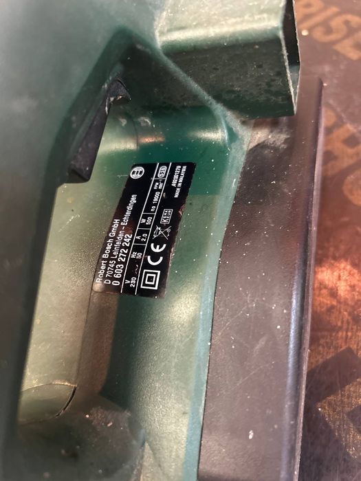 Ренде електрическо абрихт ръчен за дървоБОШ BOSCH