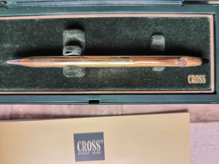 23 карата позлатен ирландски химикал - Cross Classic