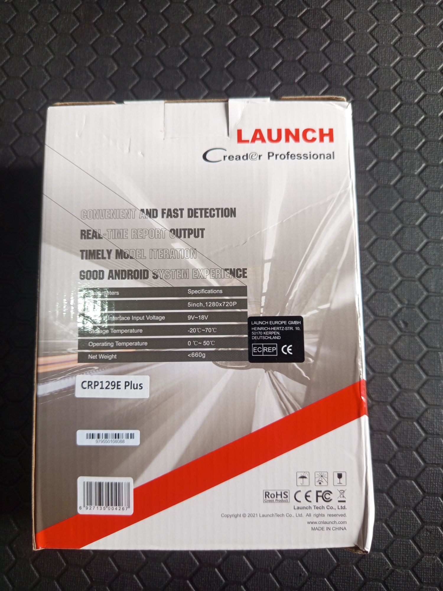 Диагностика launch CPR 129 plus