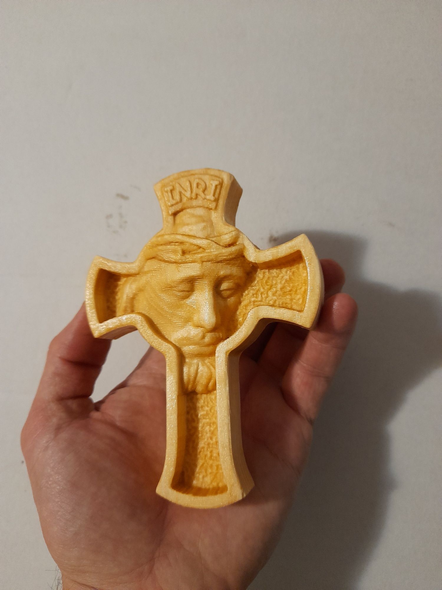 Cruce Iisus Hristos, Icoana, sculptura in lemn