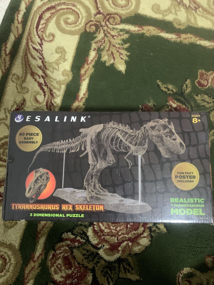 Tyrannosaurus Rex Skeleton 3D Puzzle