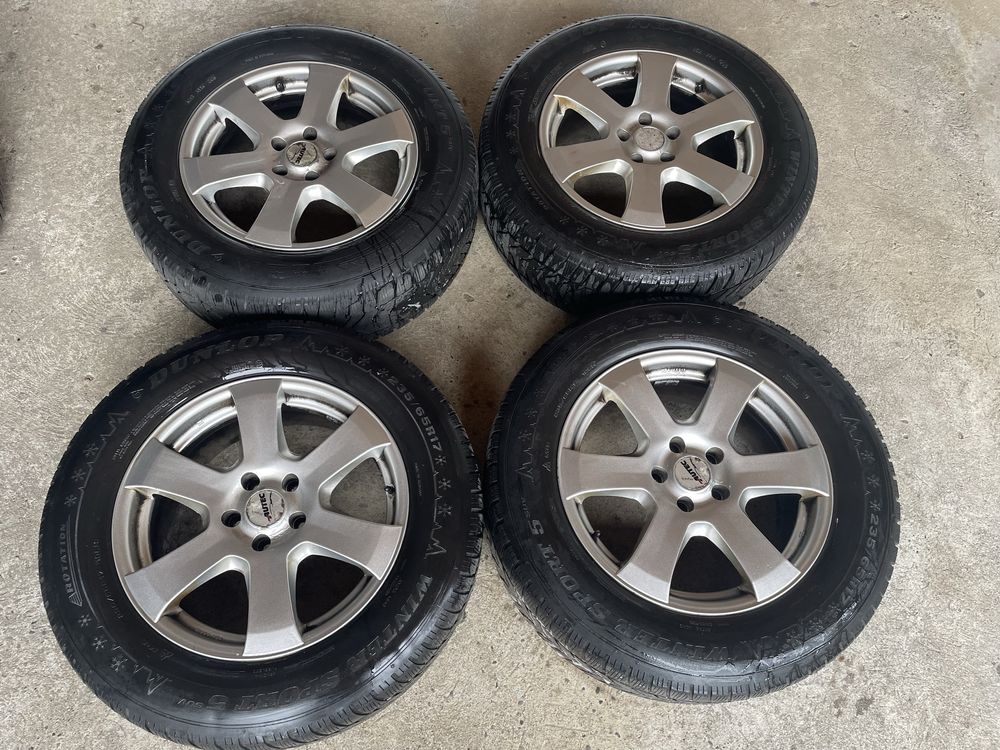 Jante+anvelope 17-M+S-5X112-Vw Tiguan !