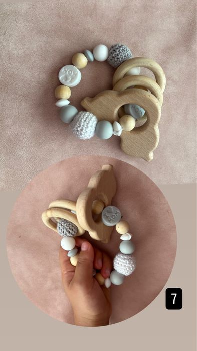 Клипс за биберони, дрънкулки и др.