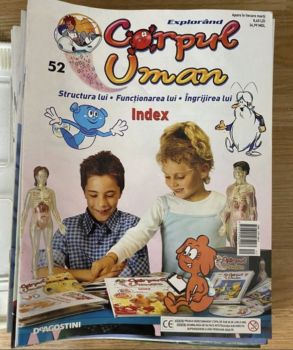 Colectia completa Corpul Uman reviste