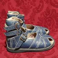 Обувь детская кожаная инд.пошив/ортопедическая