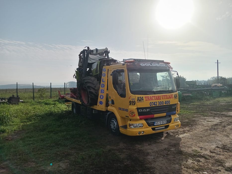 Tractari auto si utilaje non-stop Barlad