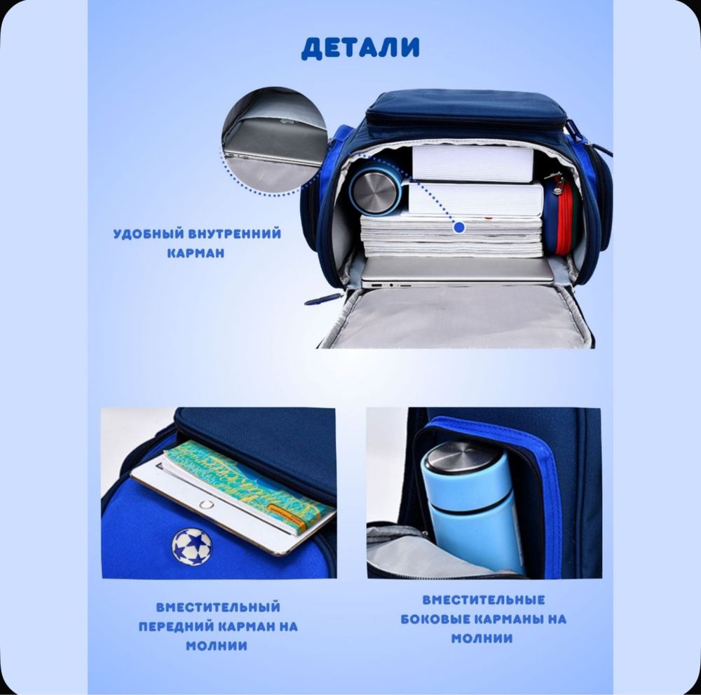 Рюкзак для мальчика школьный
